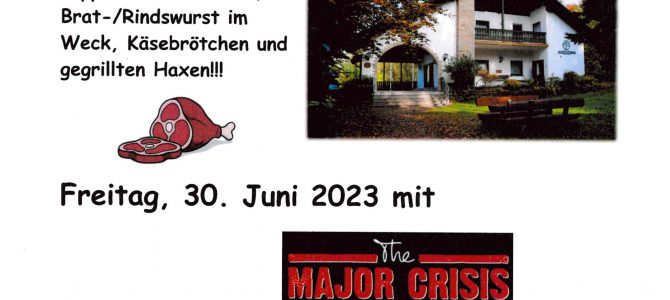 Dämmerschoppen im Sommer 2023